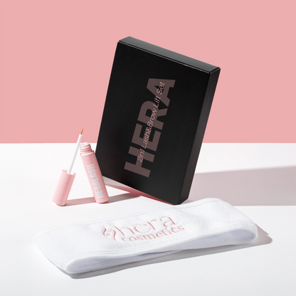 XEPA™ Pack – Σετ για lamination βλεφαρίδων + Ορός ανάπτυξης + Δωρεάν κορδέλα μαλλιών